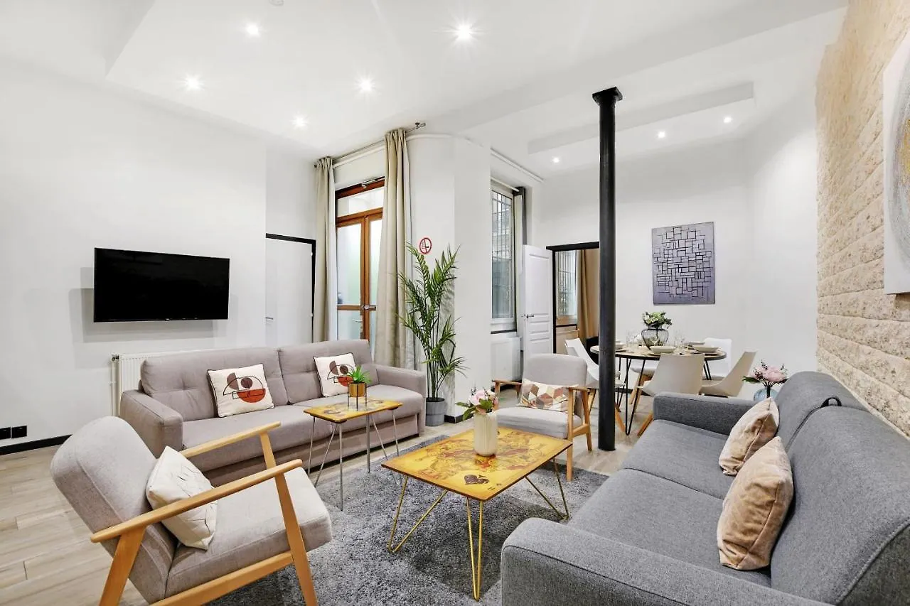 Chic Apartment - 3Br-8P - Le Marais Paříž